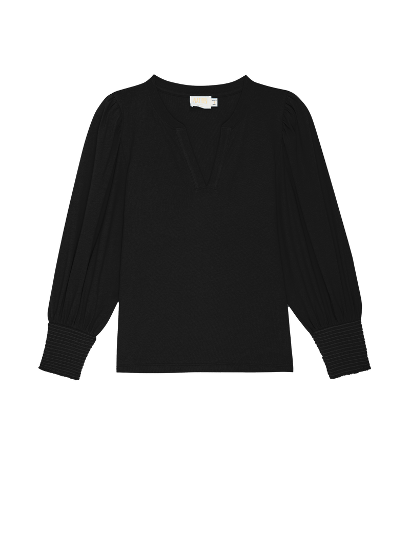 NATION LTD Flora Peasant Tee