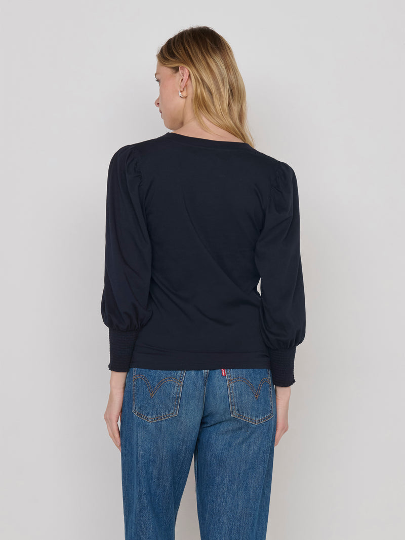 Nation Los Angeles Flora Peasant Tee