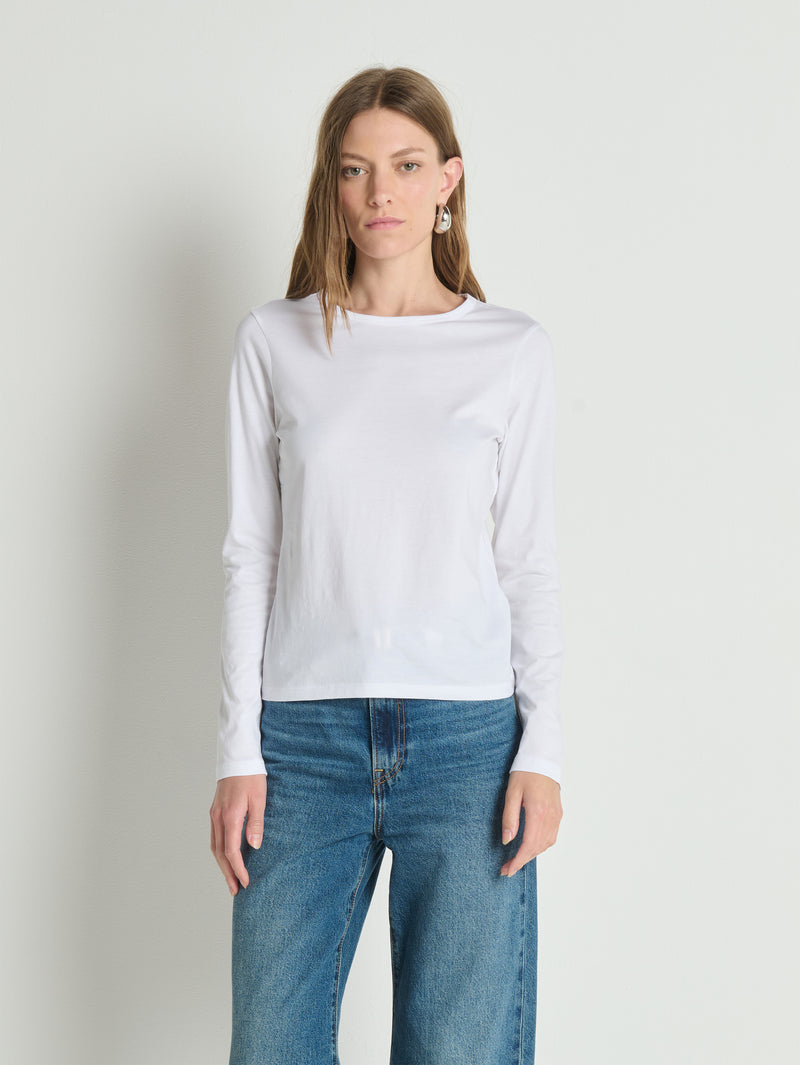 Nation Los Angeles Frances Crew Neck Tee