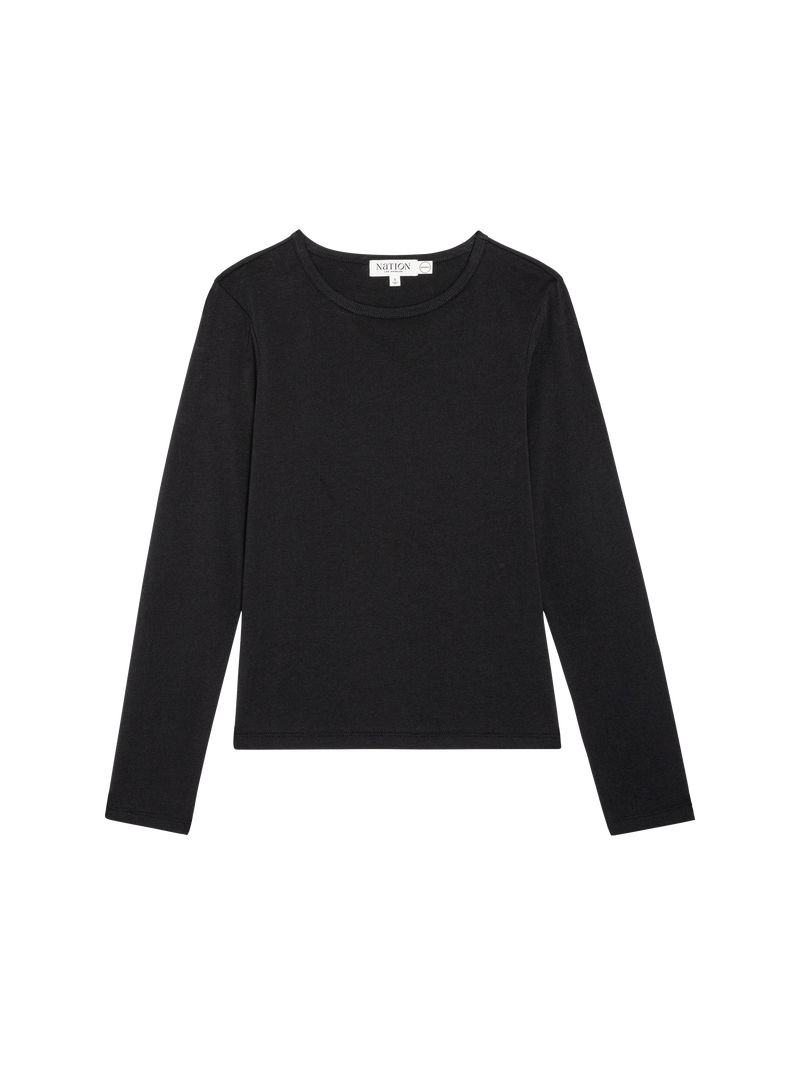 Nation Los Angeles Frances Crew Neck Tee