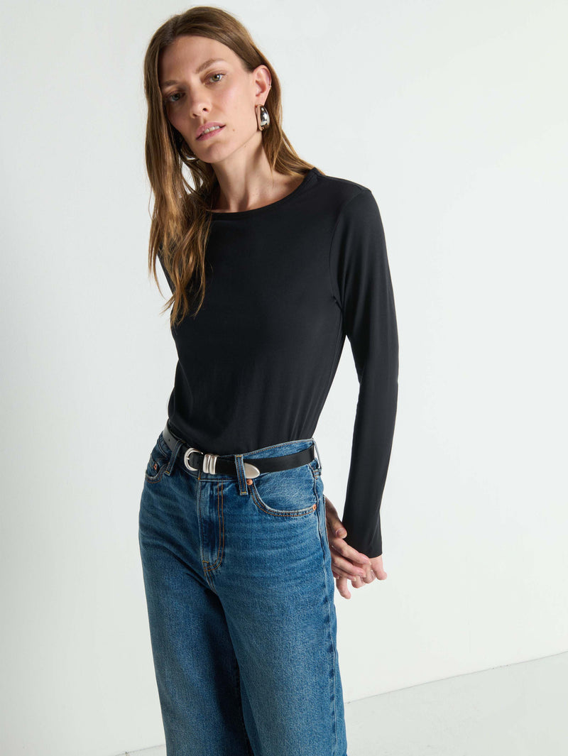 Nation Los Angeles Frances Crew Neck Tee