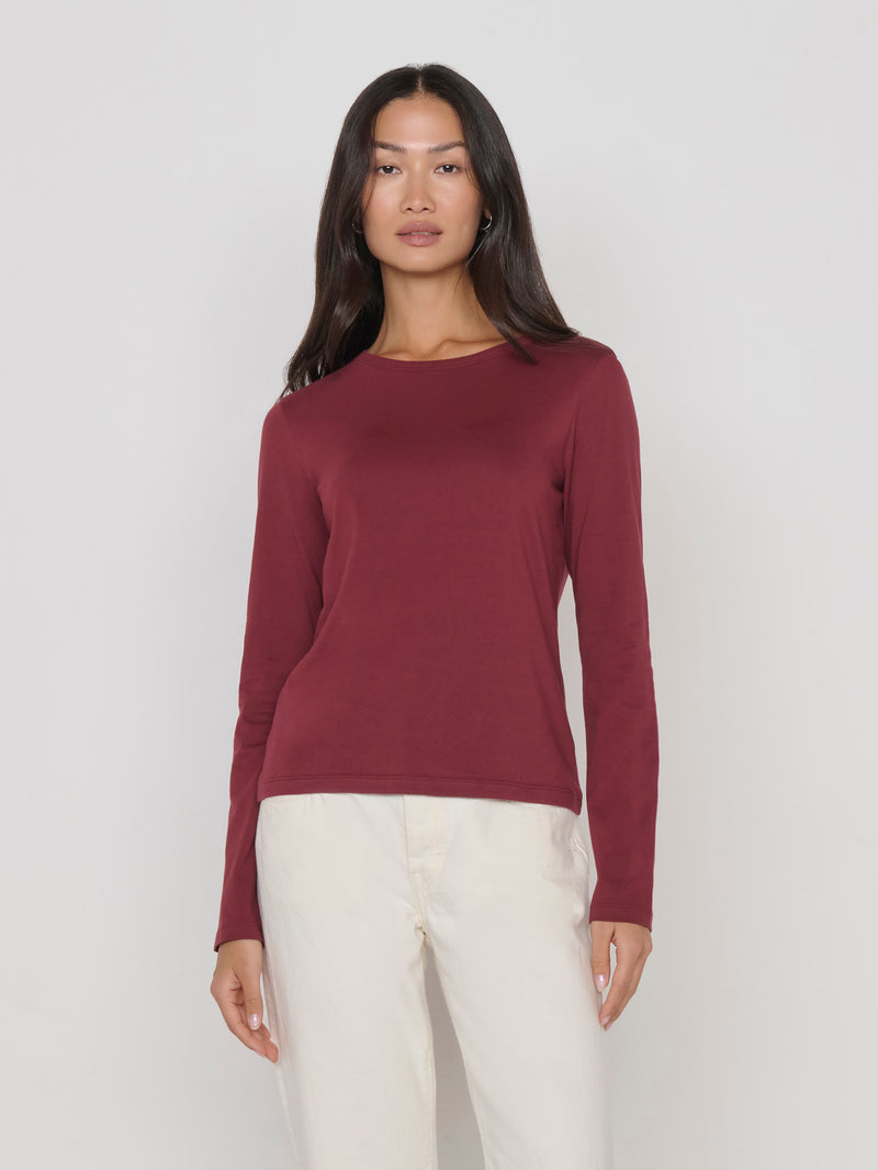 Nation Los Angeles Frances Crew Neck Tee