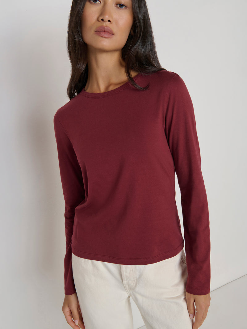 Nation Los Angeles Frances Crew Neck Tee