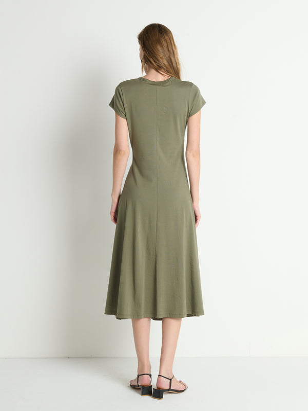 Nation Los Angeles Frida Twist Midi Dress