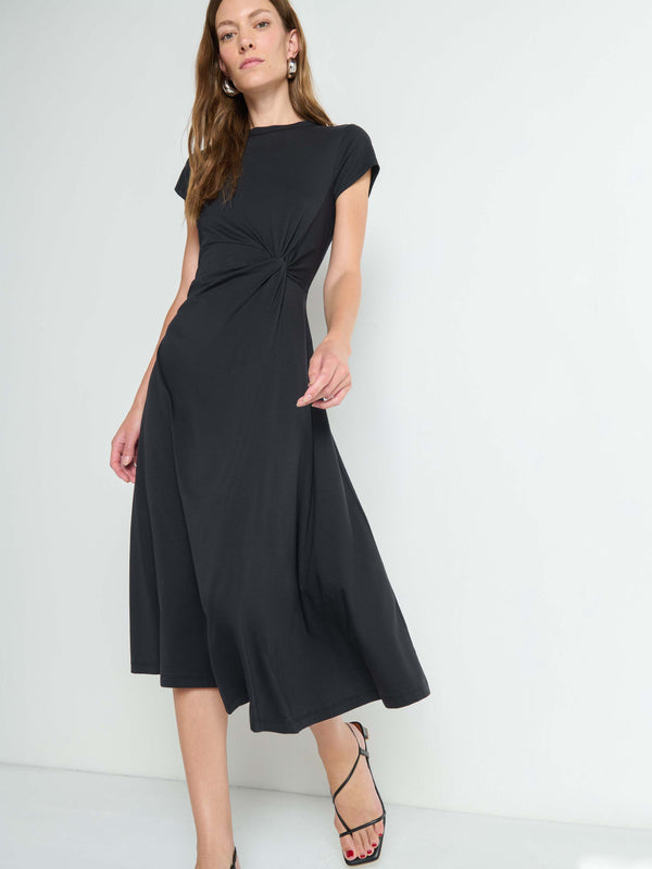 Nation Los Angeles Frida Twist Midi Dress