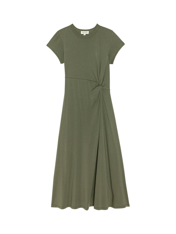 Nation Los Angeles Frida Twist Midi Dress