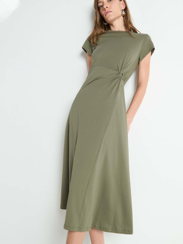 Nation Los Angeles Frida Twist Midi Dress