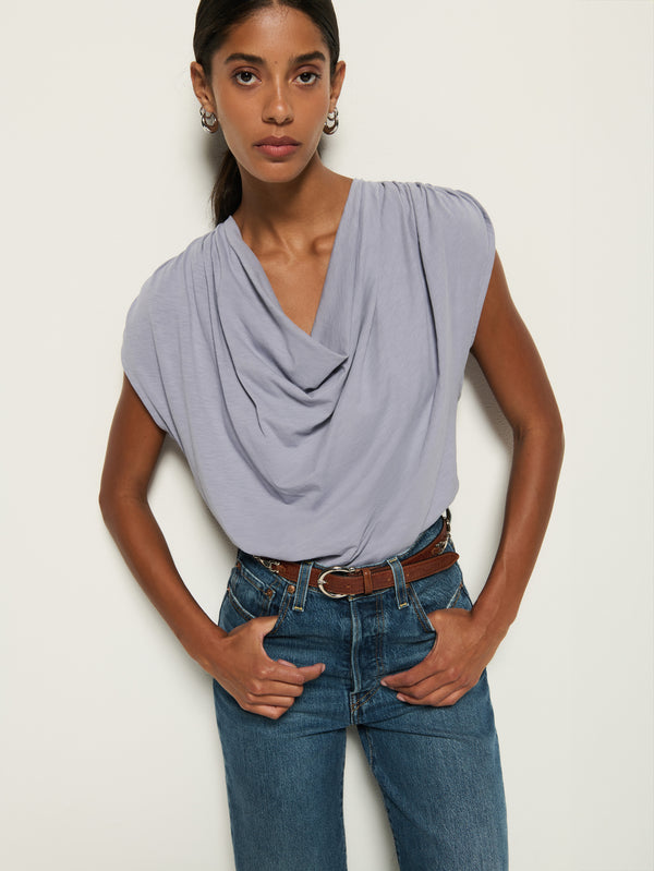 Nation Los Angeles Geni Cowl Top
