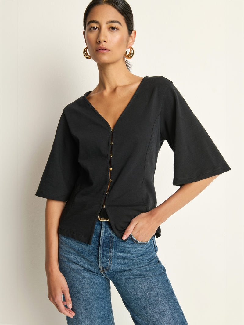 Nation Los Angeles Gisela Half Sleeve Top