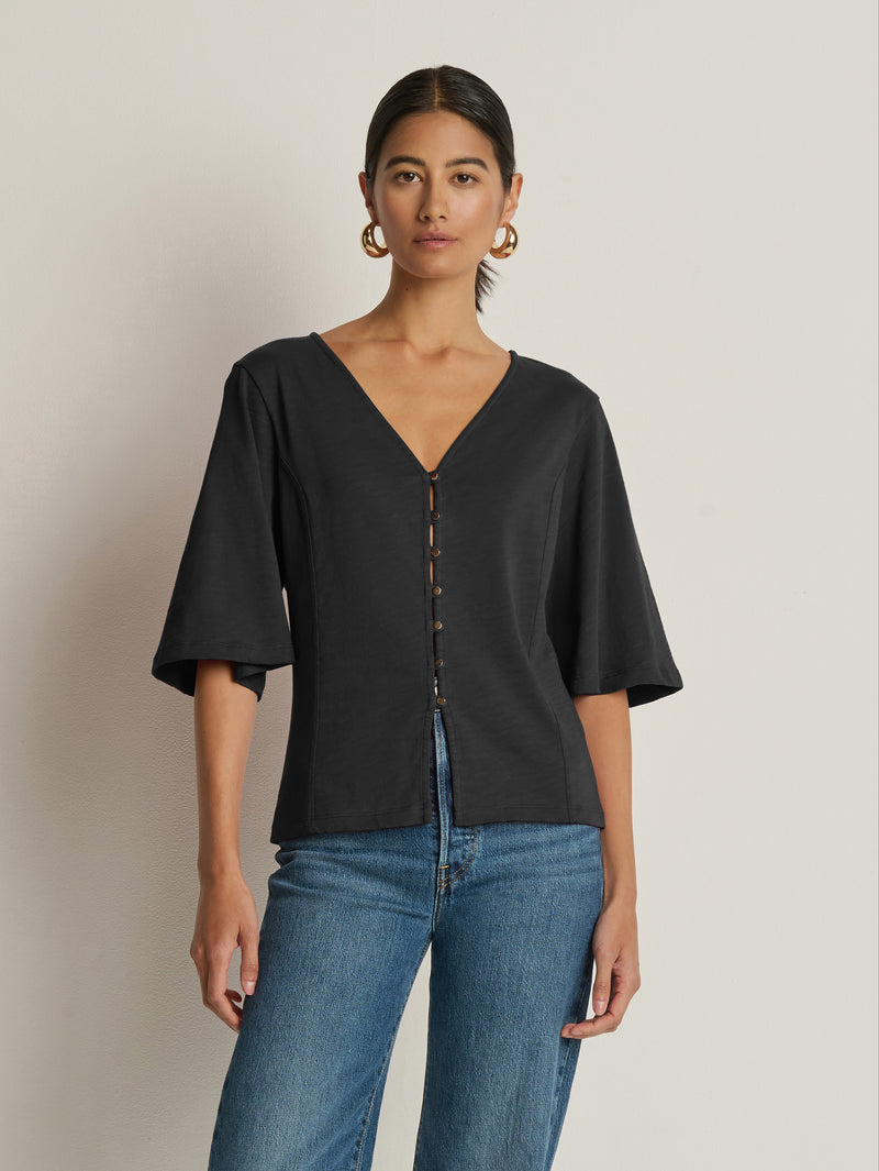 Nation Los Angeles Gisela Half Sleeve Top