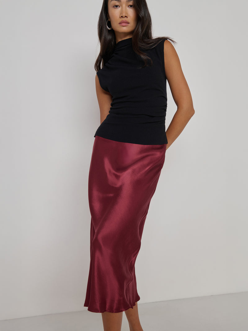 Nation Los Angeles Giselle Bias Skirt