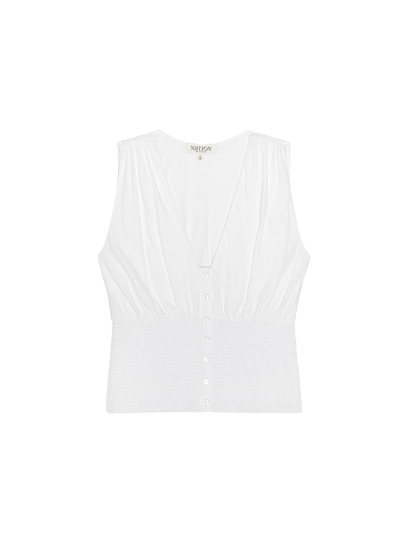 Nation Los Angeles Hali Button Up Tank