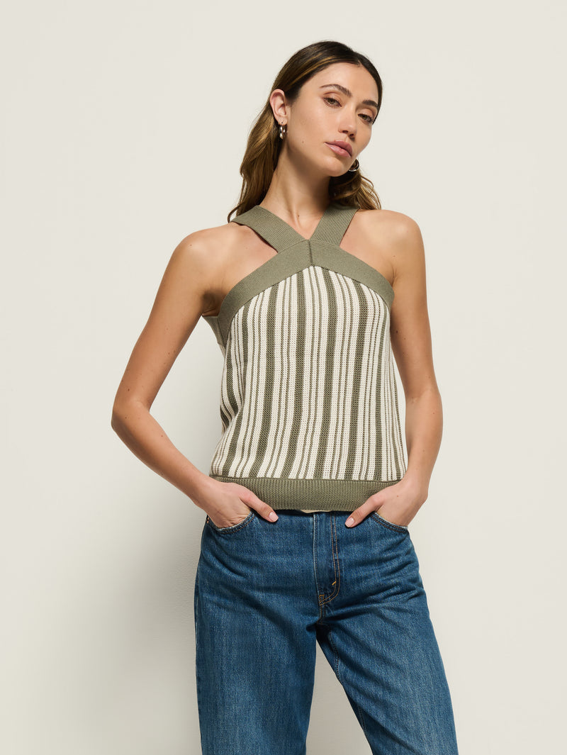 Nation Los Angeles Indy Halter Sweater
