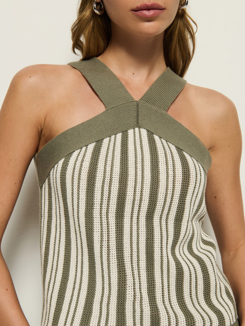 Nation Los Angeles Indy Halter Sweater
