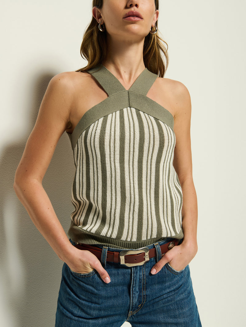 Nation Los Angeles Indy Halter Sweater