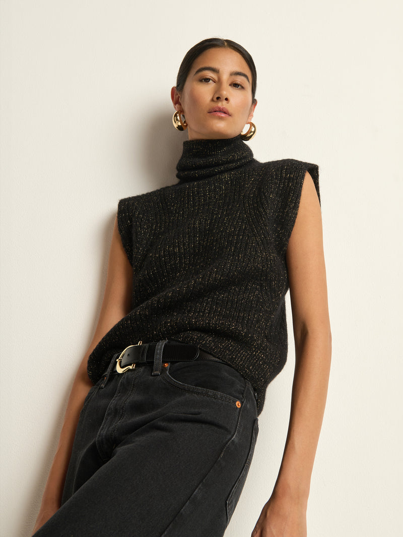 Nation Los Angeles Isha Turtleneck Tank