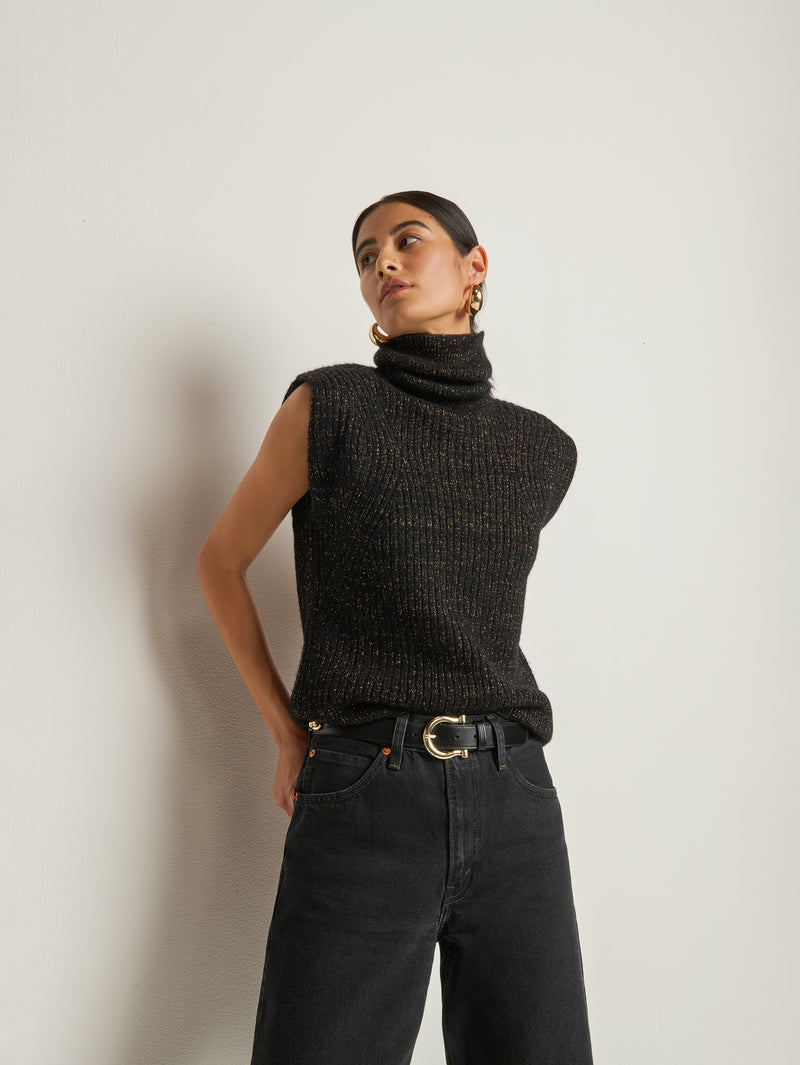 Nation Los Angeles Isha Turtleneck Tank