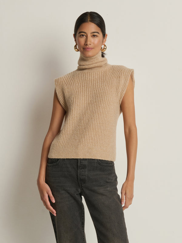 Nation Los Angeles Isha Turtleneck Tank