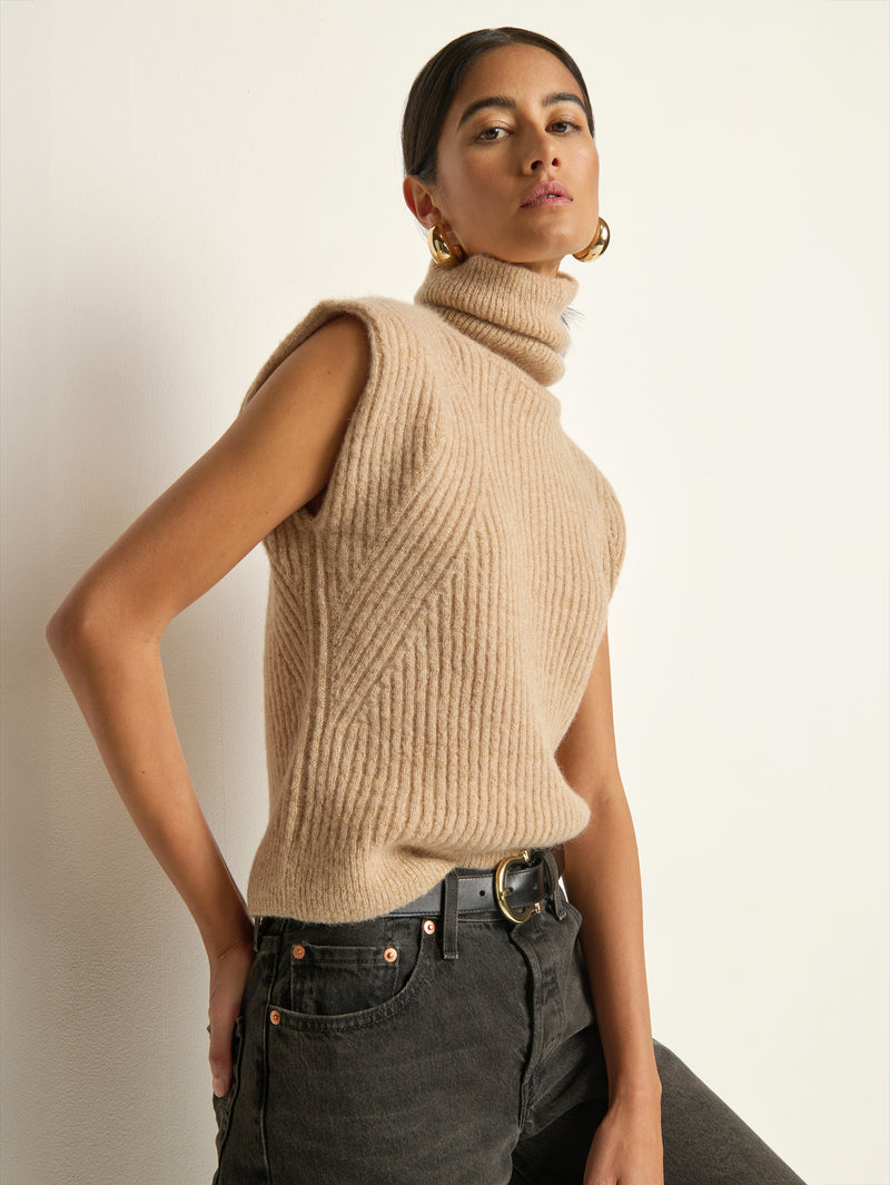 Nation Los Angeles Isha Turtleneck Tank