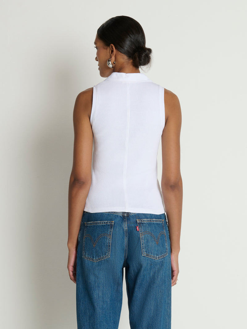 Nation Los Angeles Jaylin Polo Top