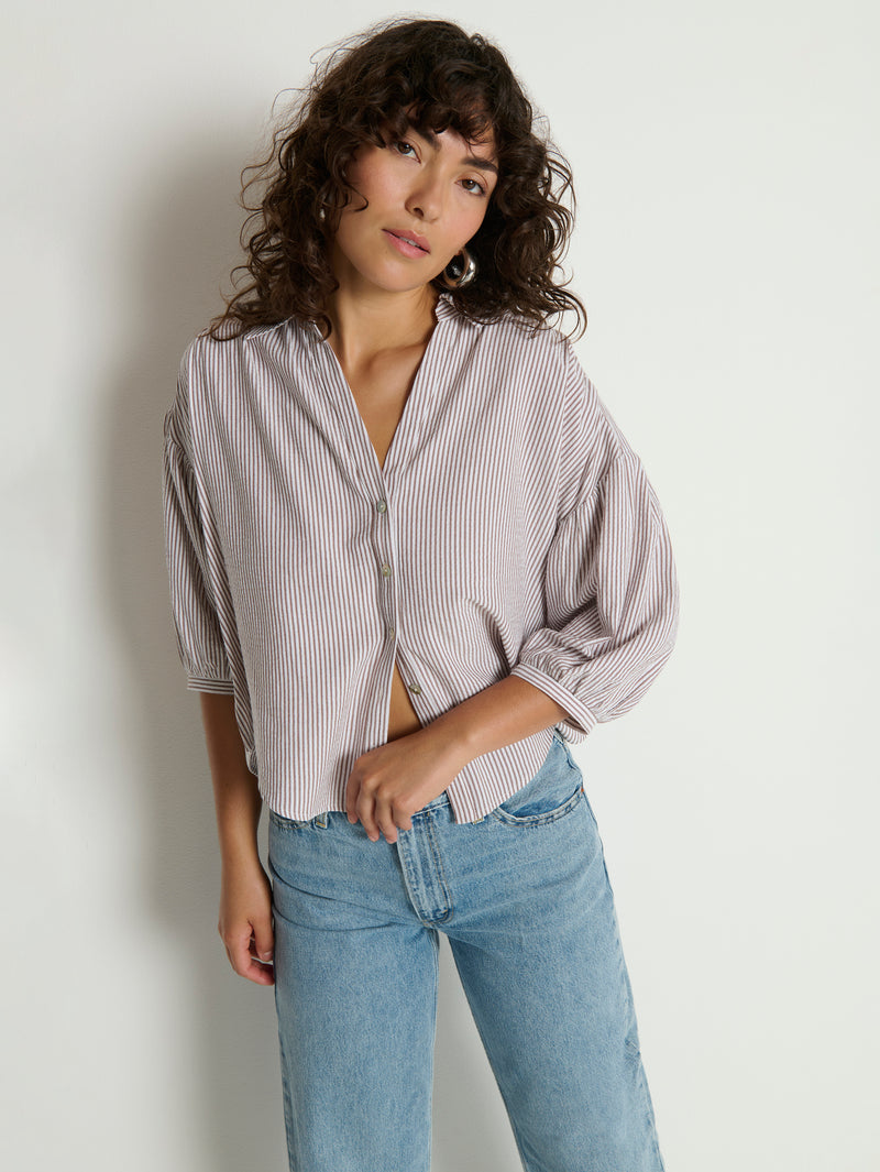 Nation Los Angeles Jaynee Blouse Shirt