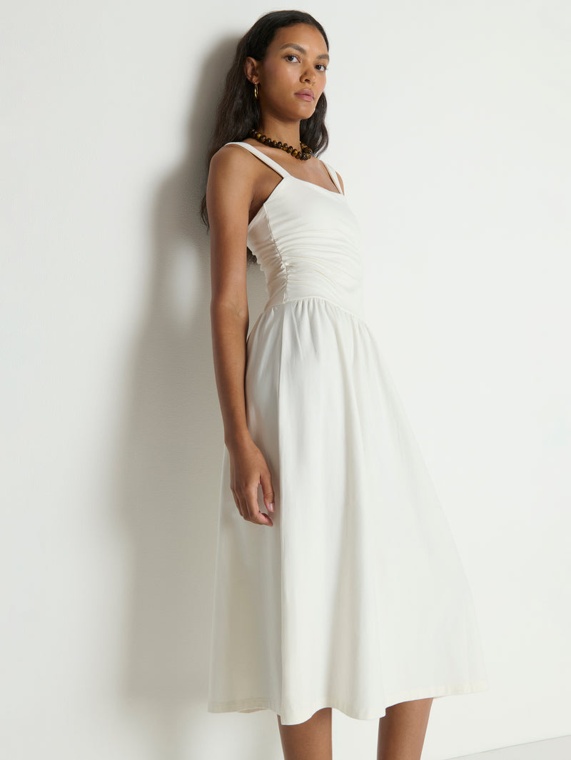 jennie midi dress Jennie Midi Dress—Porcelain