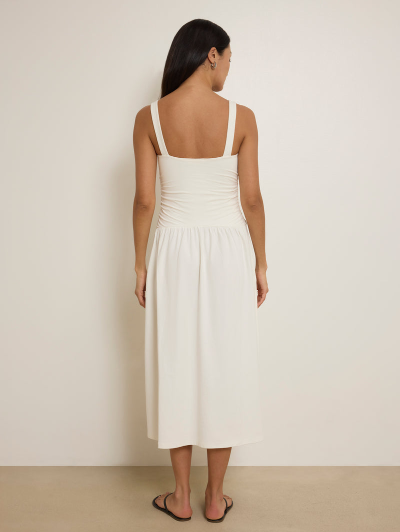 jennie midi dress Jennie Midi Dress—Porcelain