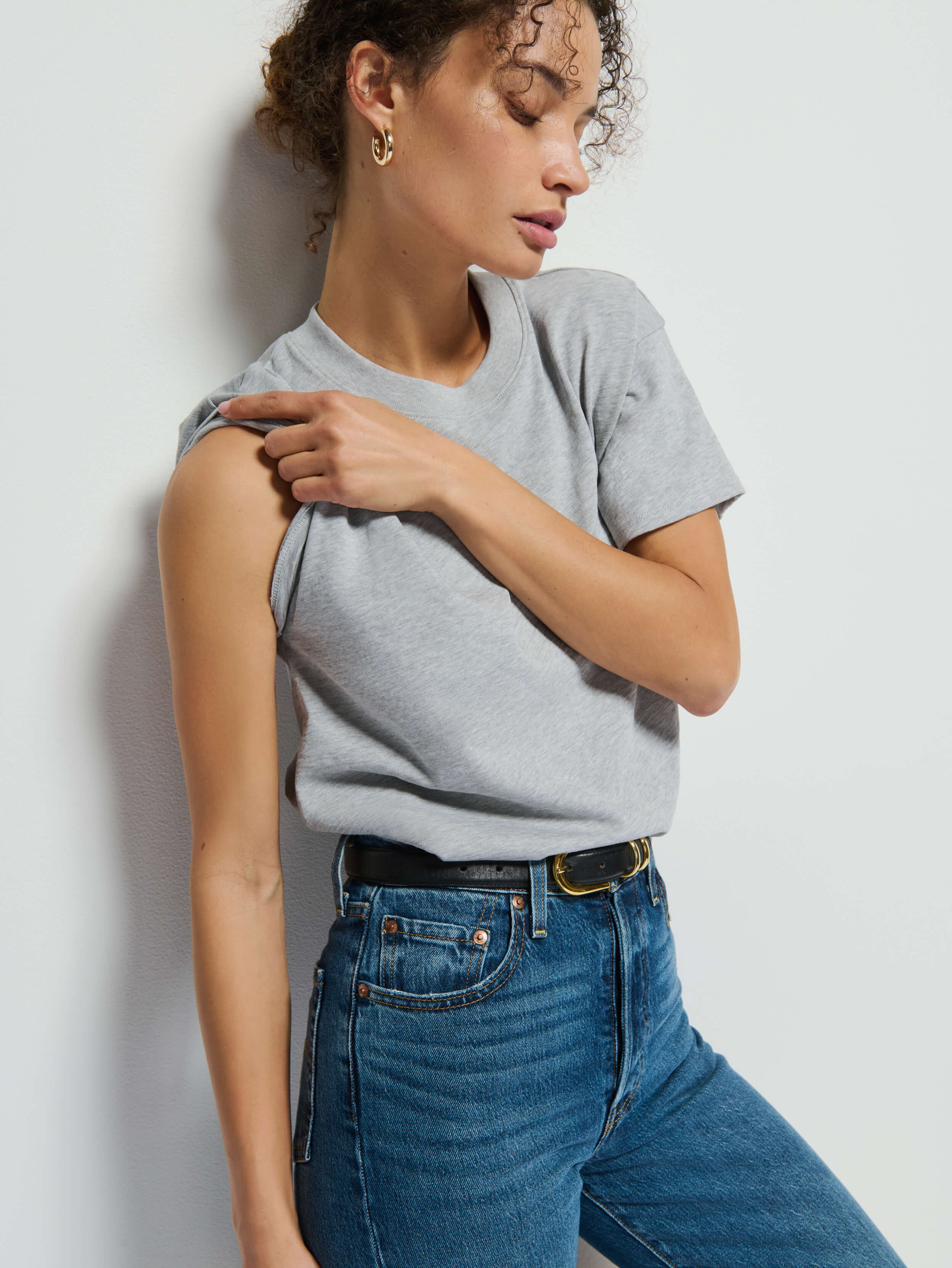 Jessa Tee - Heather Grey | Nation Los Angeles