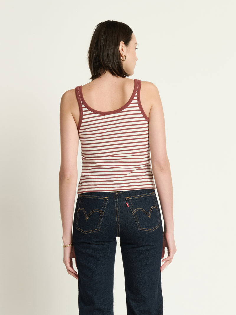 Nation Los Angeles Jil Lace Up Tank