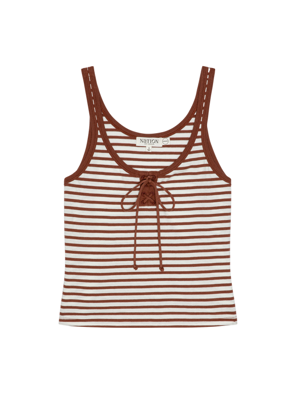 Jil Lace Up Tank