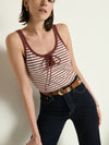Jil Lace Up Tank