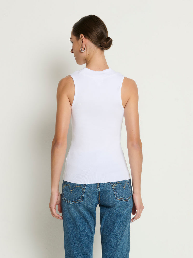 Nation Los Angeles Joan Mock Neck Tank