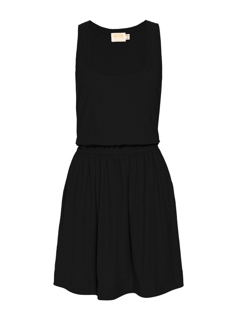 NATION LTD Jordan Scoop Neck Dress
