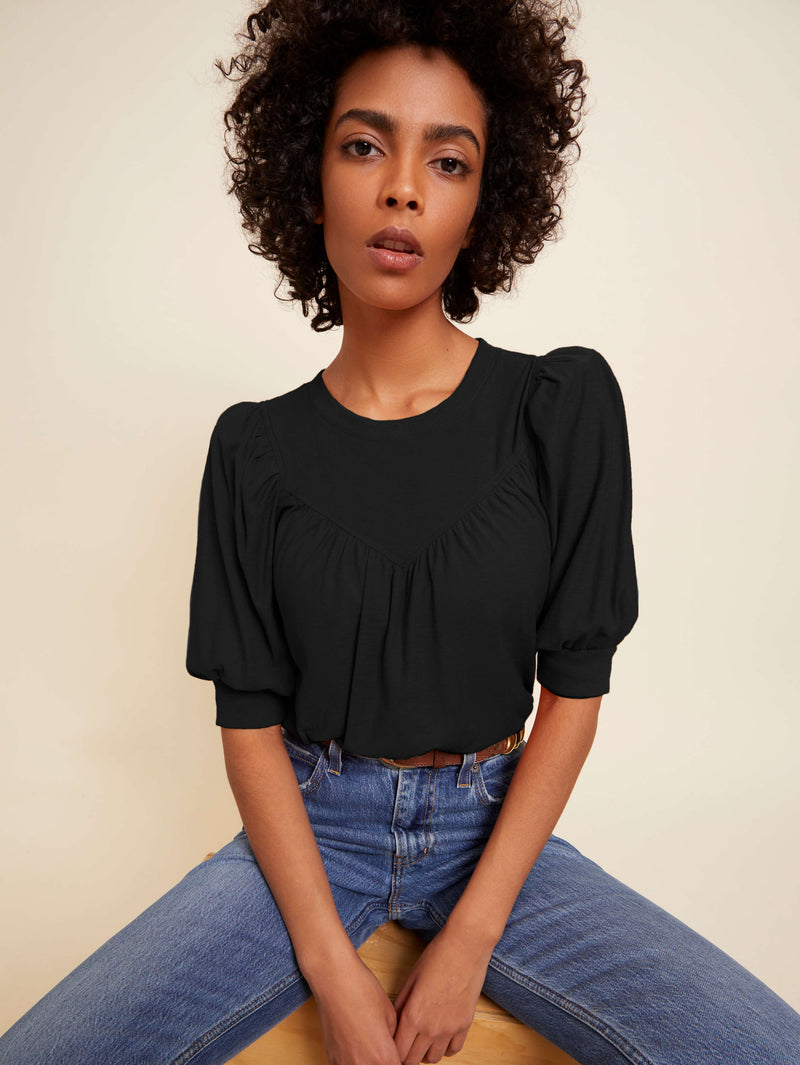 NATION LTD Journey Feminine Yoked Tee