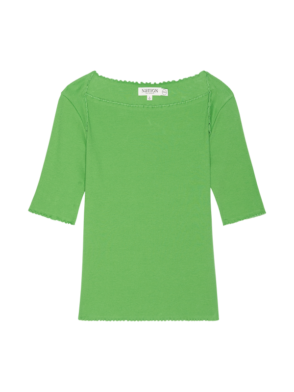 Nation Los Angeles Julee Boatneck Tee