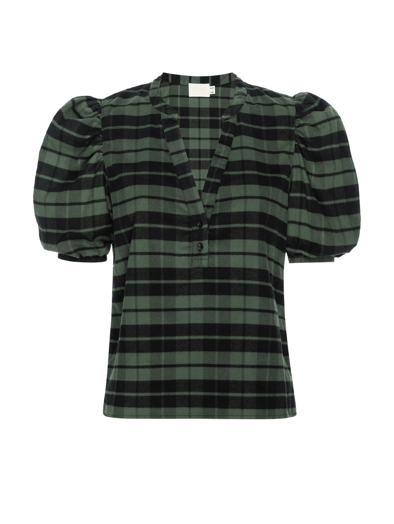NATION LTD Juno Puff Sleeve Blouse