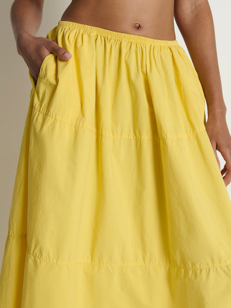 Nation Los Angeles Karin Tiered Skirt