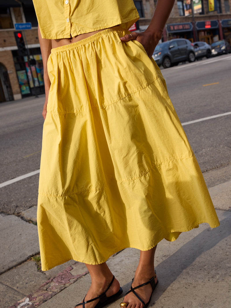 Nation Los Angeles Karin Tiered Skirt