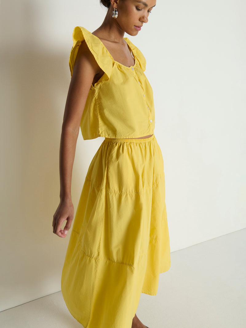 Nation Los Angeles Karin Tiered Skirt