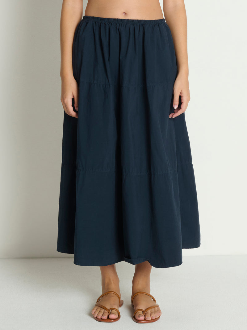 Nation Los Angeles Karin Tiered Skirt