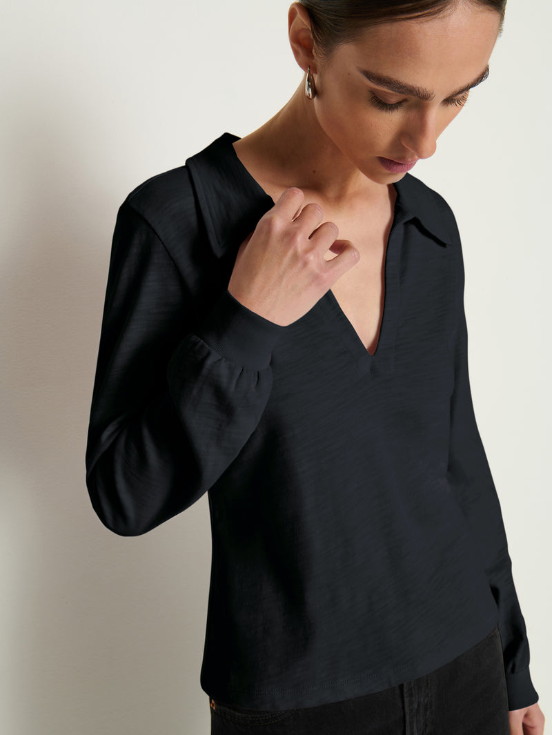 Nation Los Angeles Kimberley Polo Tee