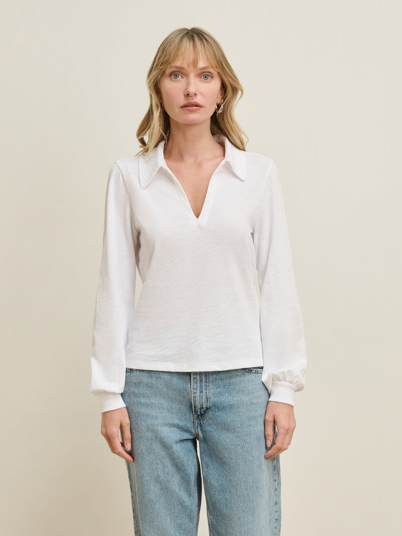 Nation Los Angeles Kimberley Polo Tee