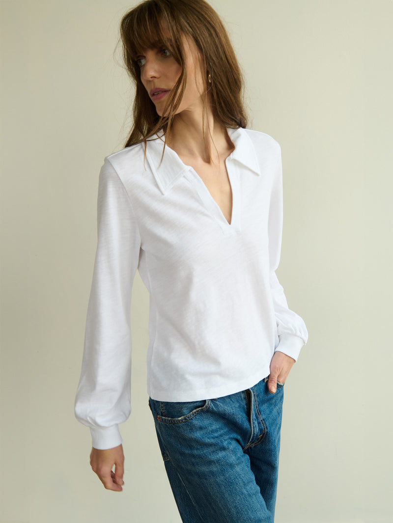 Nation Los Angeles Kimberley Polo Tee