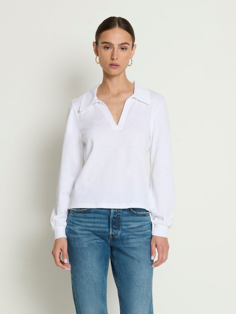 Nation Los Angeles Kimberley Polo Tee