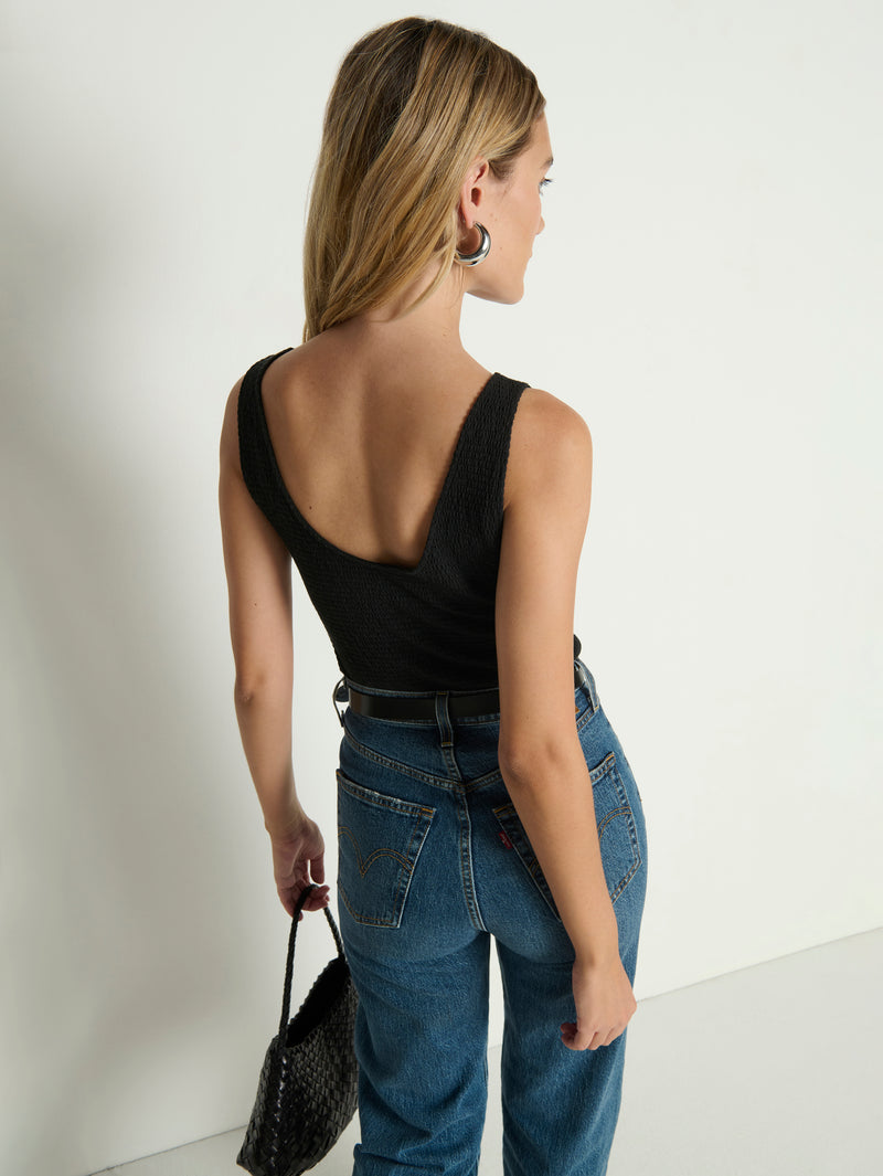 Nation Los Angeles Kimmy Smocked Tank
