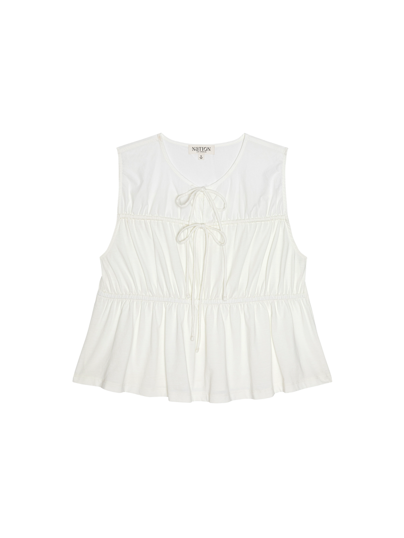 Nation Los Angeles Lacie Ruching Top