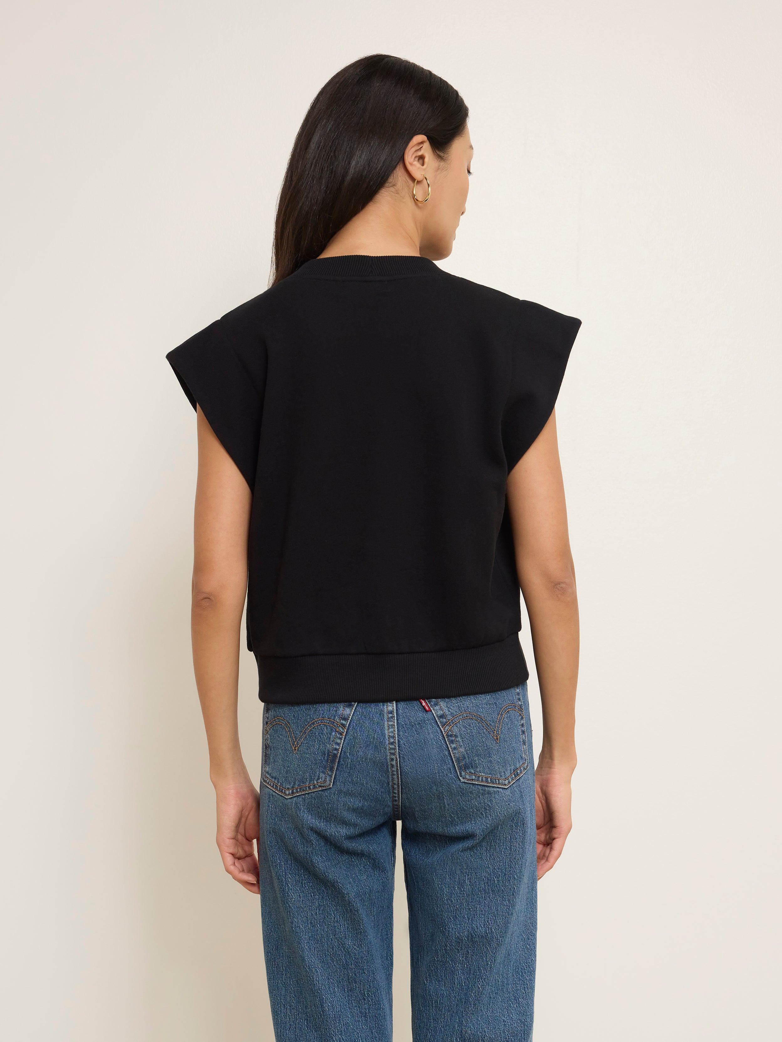Lenon Crewneck Sweatshirt - Jet Black | Nation Los Angeles