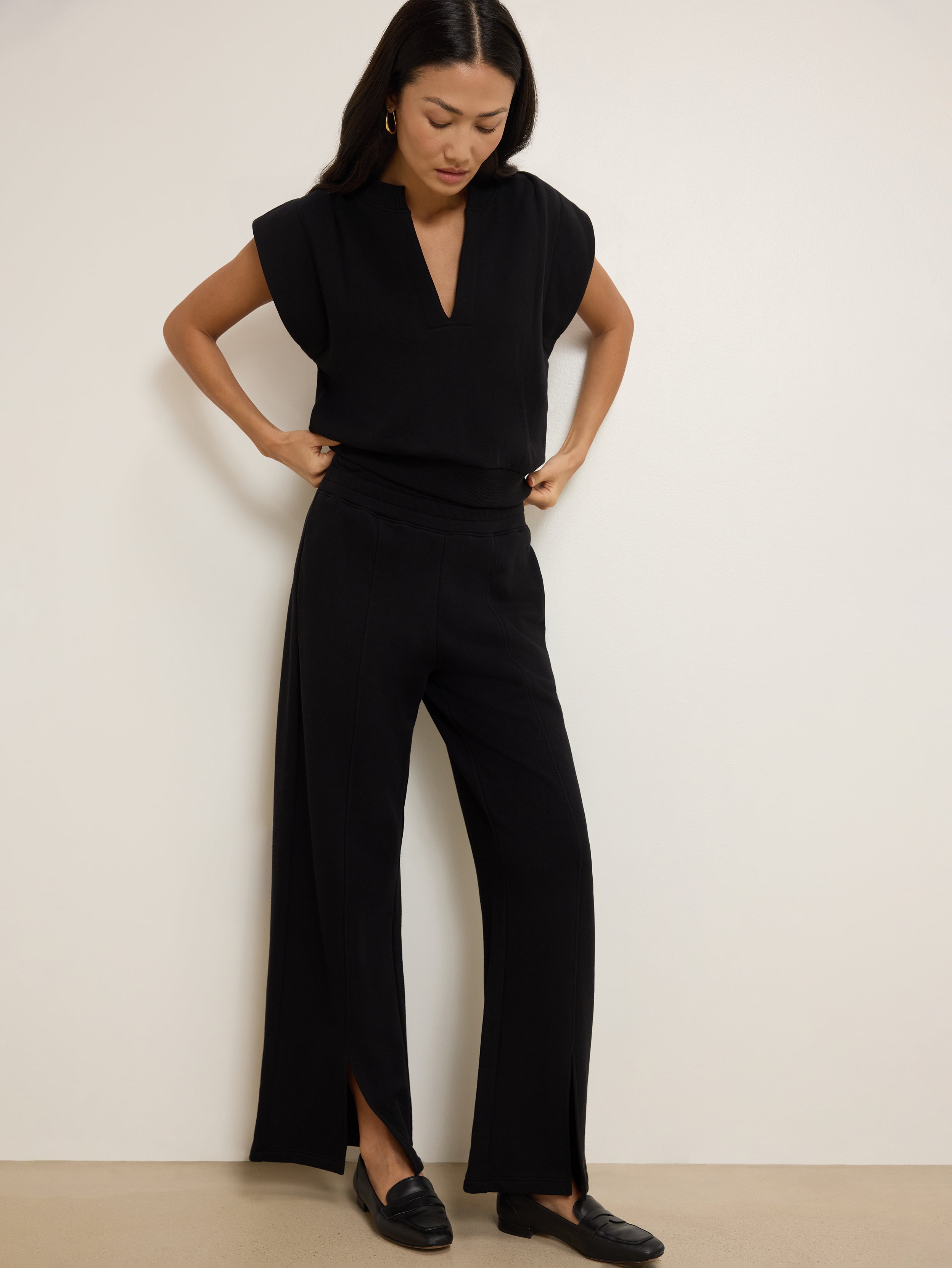 Lincoln Pant - Jet Black | Nation Los Angeles