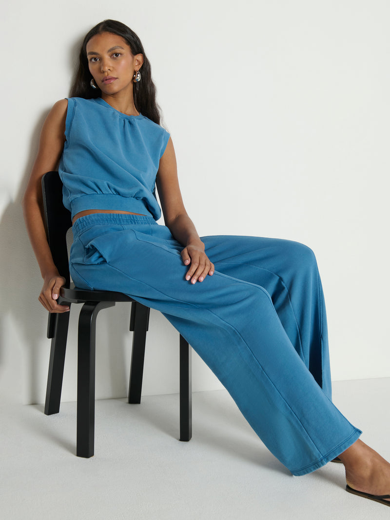 Nation Los Angeles Lincoln Knit Pant and Billie Sweatshirt