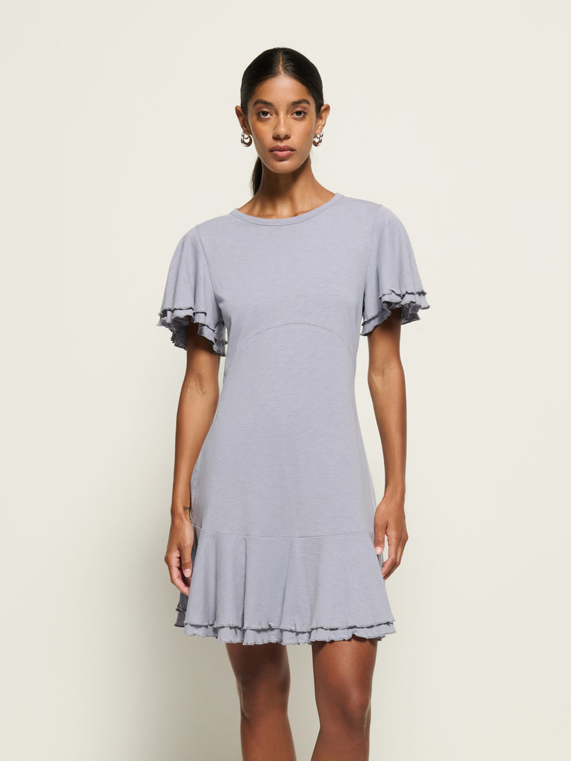 purple one shoulder mini dress One Shoulder Mini Dress